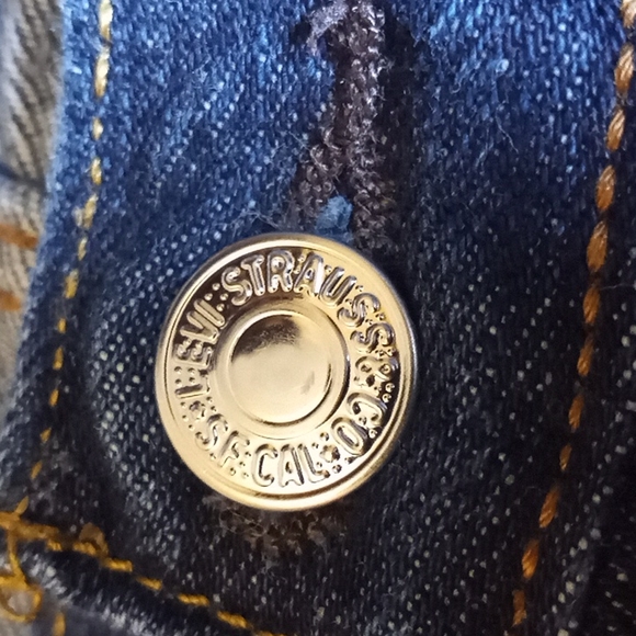 Classic Levi's 501 buttonfly blue jean denim size 40x34 - Picture 9 of 12